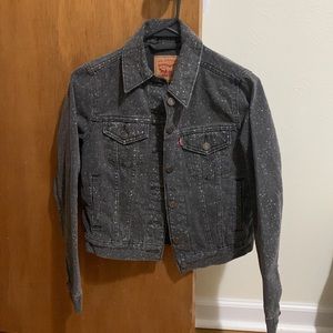 LEVIS dark grey denim jacket